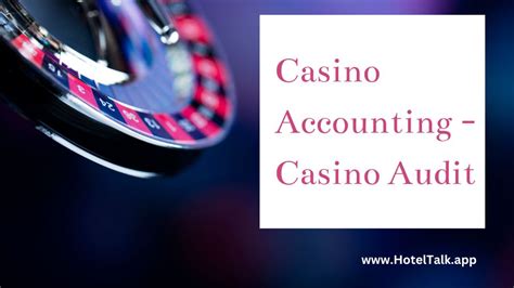 Casino accounting procedures